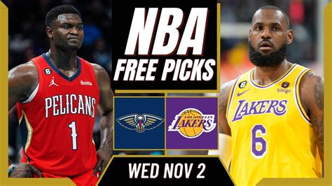 NBA Player Prop Picks Today: Pelicans vs Lakers .